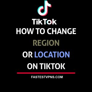 how to change tiktok region